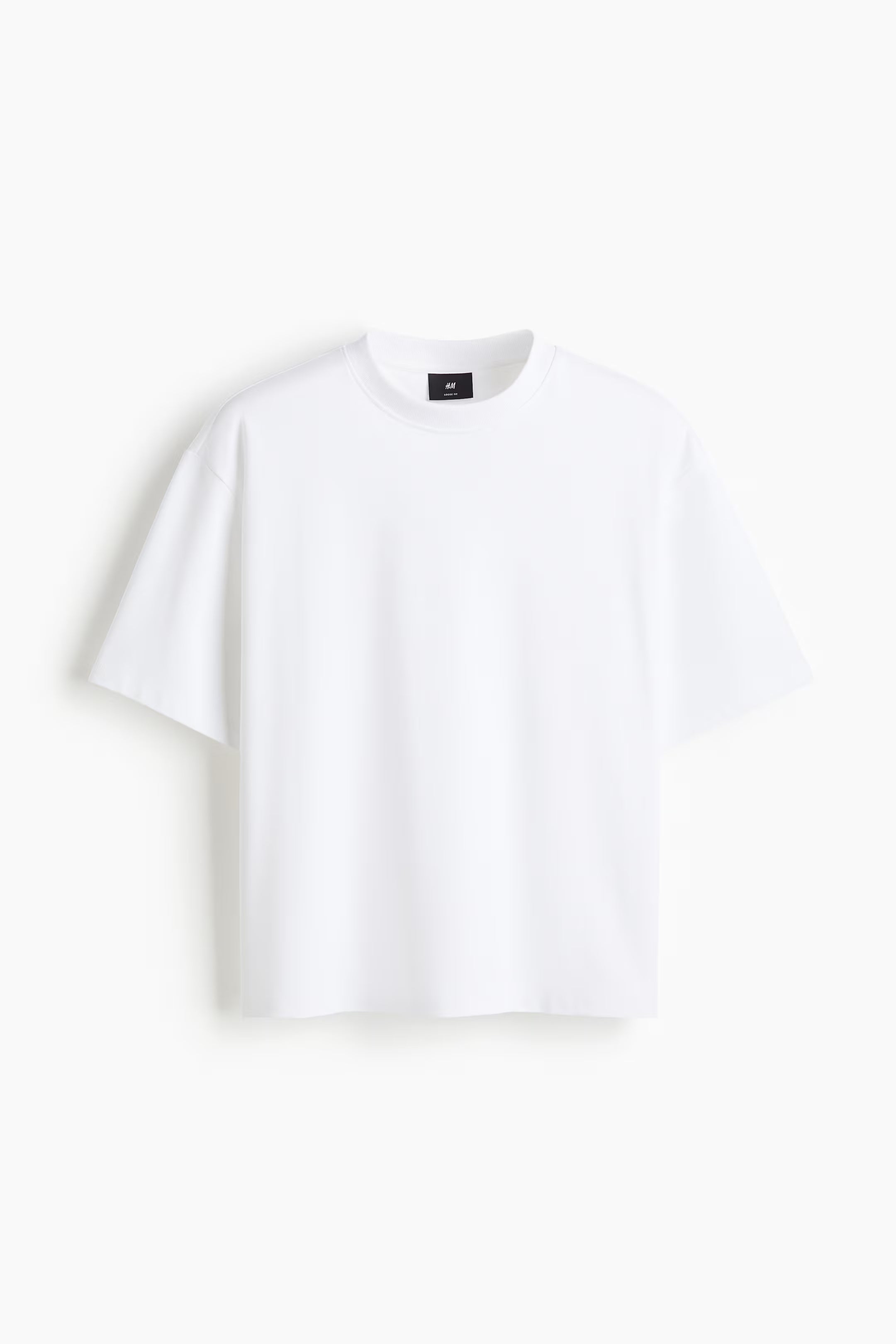 Drop Shoulder - Relaxed fit - White